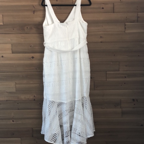 NWT City Chic Sunset Lace Mermaid Maxi Dress in White Size 14 - Picture 6 of 6